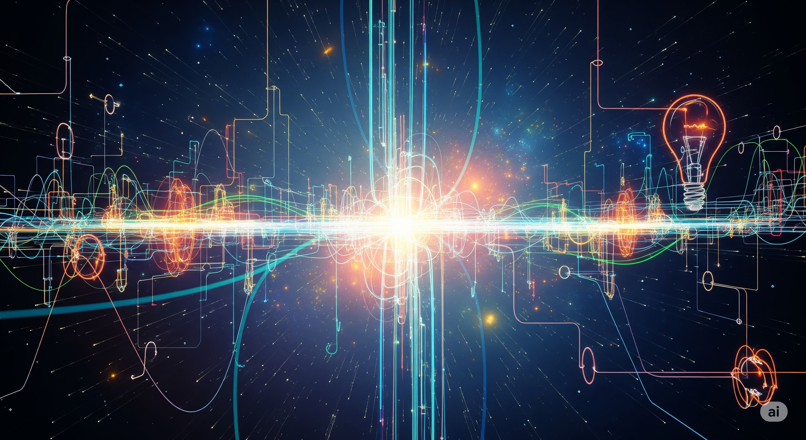 Fondo abstracto de interconexión digital