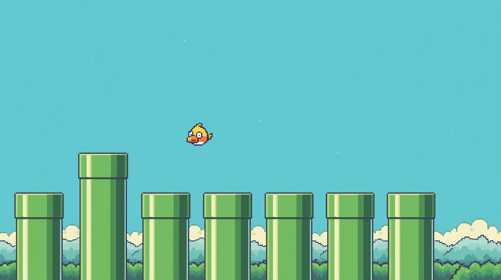 Miniatura del juego Jugar Flappy Bird Online Gratis y Rompe tu Récord
